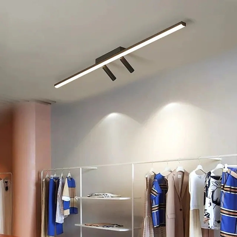 Haney Moderne LED Plafondlamp Metaal Zwart Woonkamer/Slaapkamer