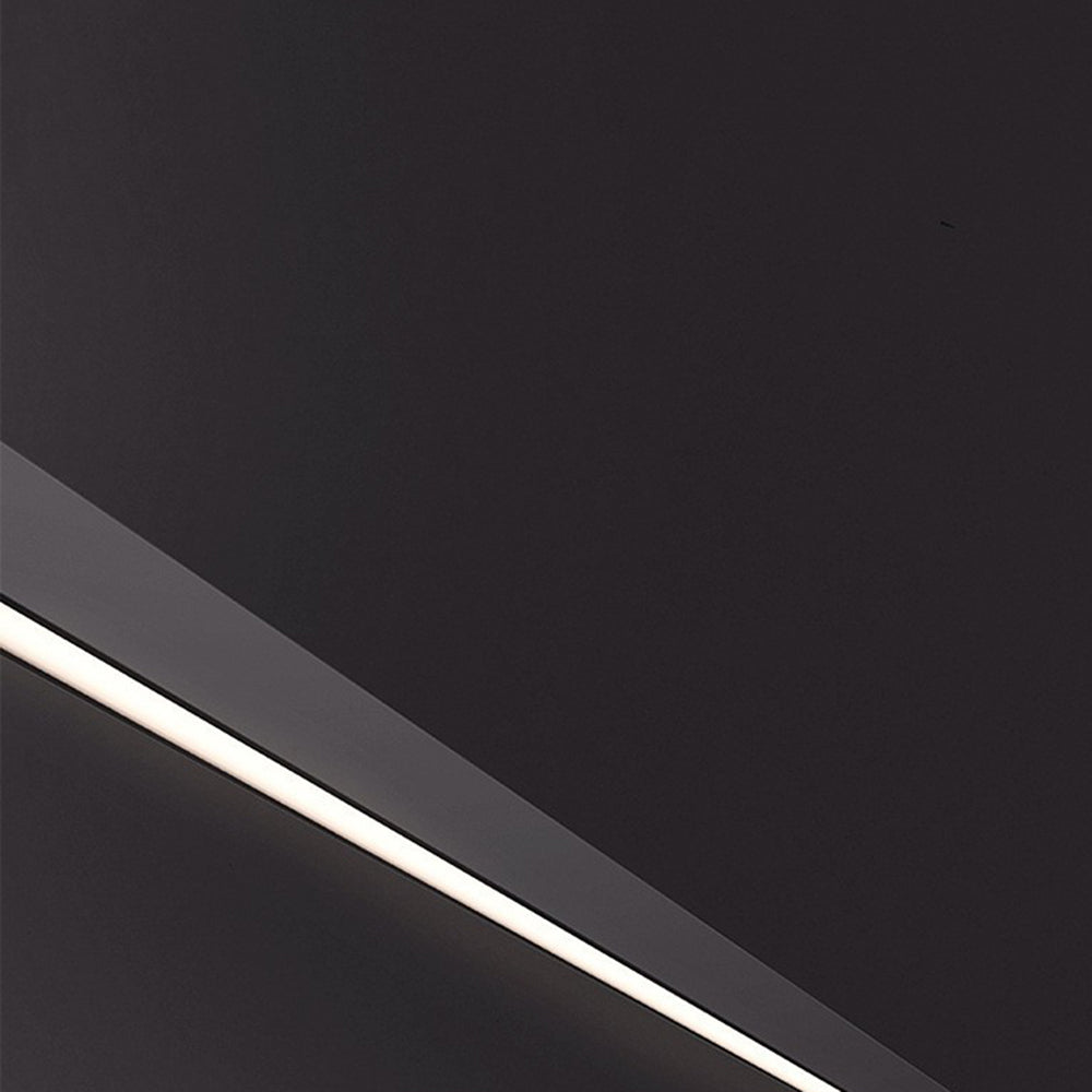Edge Moderne Industriele LED Wandlamp Zwarte Woon/Slaapkamer Metaal&Acryl