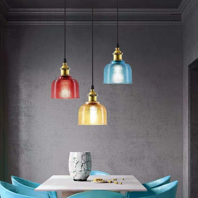 Morandi Glazen Art Deco Hanglampen, Kleurrijk