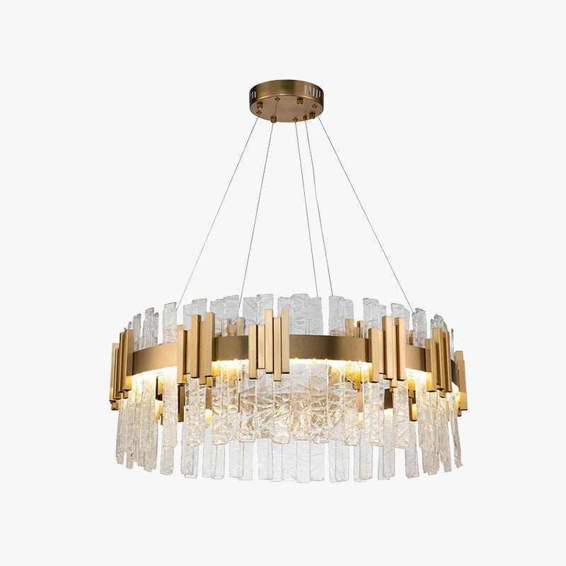 Marilyn Design LED Hanglamp Goud Metaal/Glas Slaapkamer/Woonkamer/Eetkamer