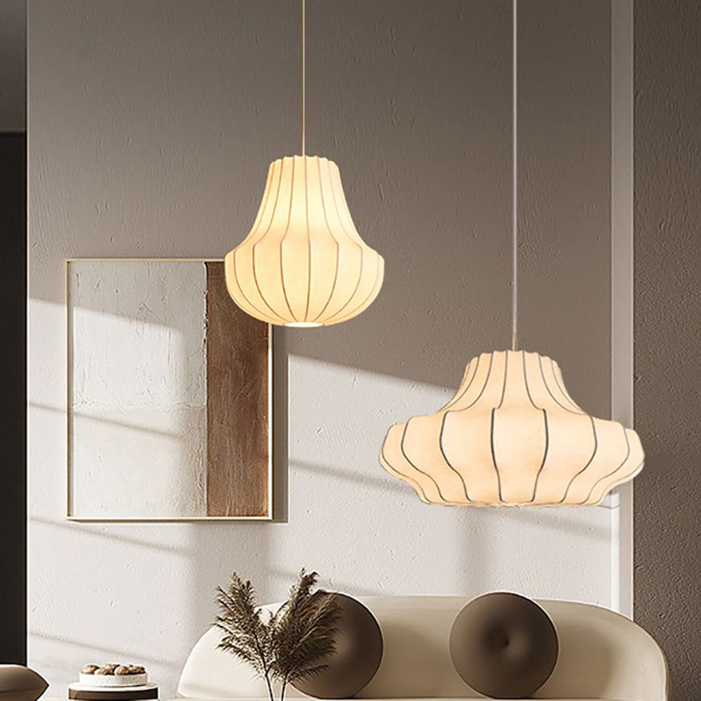 Renée Design LED Hanglamp Wit Metaal/Stof Slaap/Eet/Woonkamer