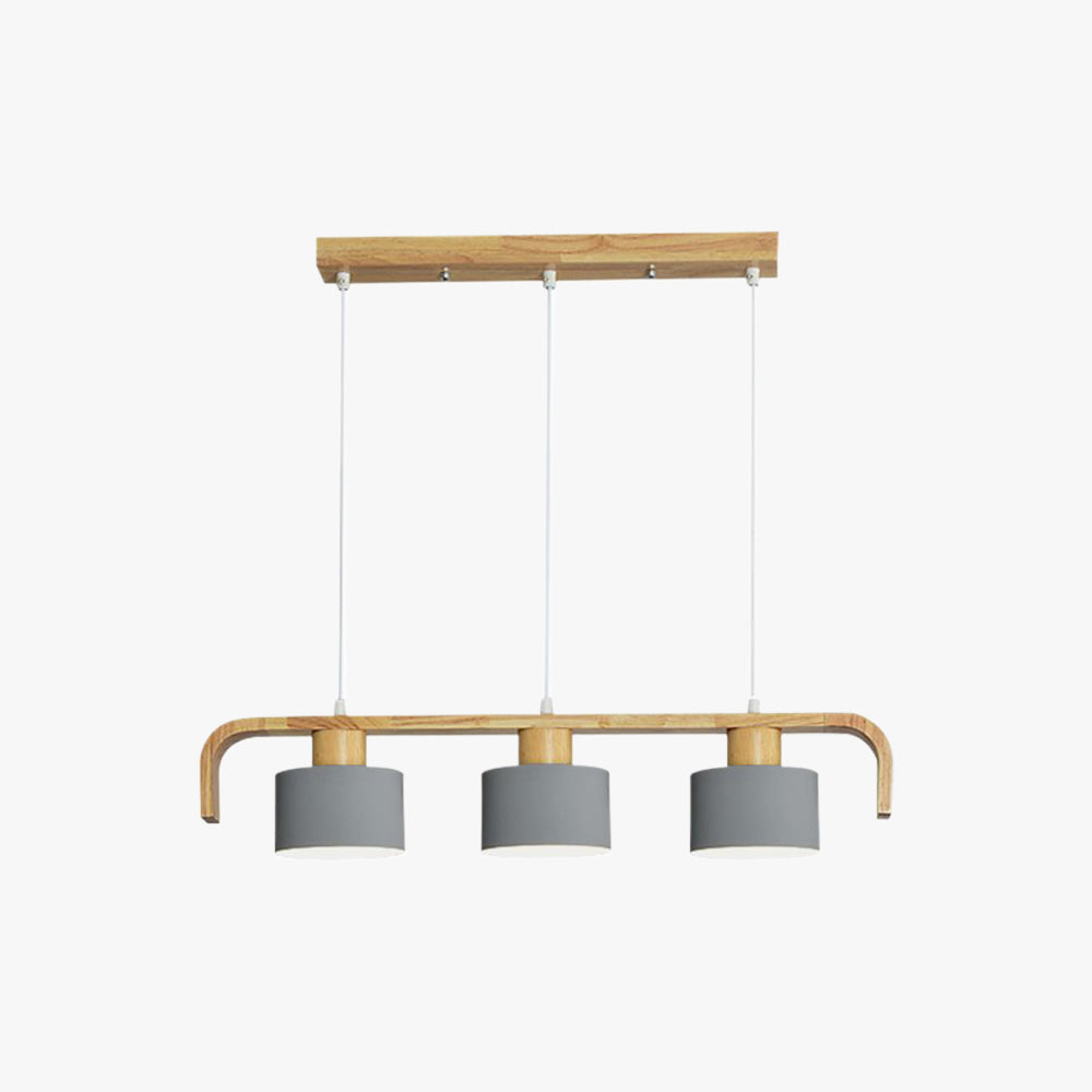 Morandi Moderne Kleine LED Hanglamp Wit Slaapkamer Woonkamer