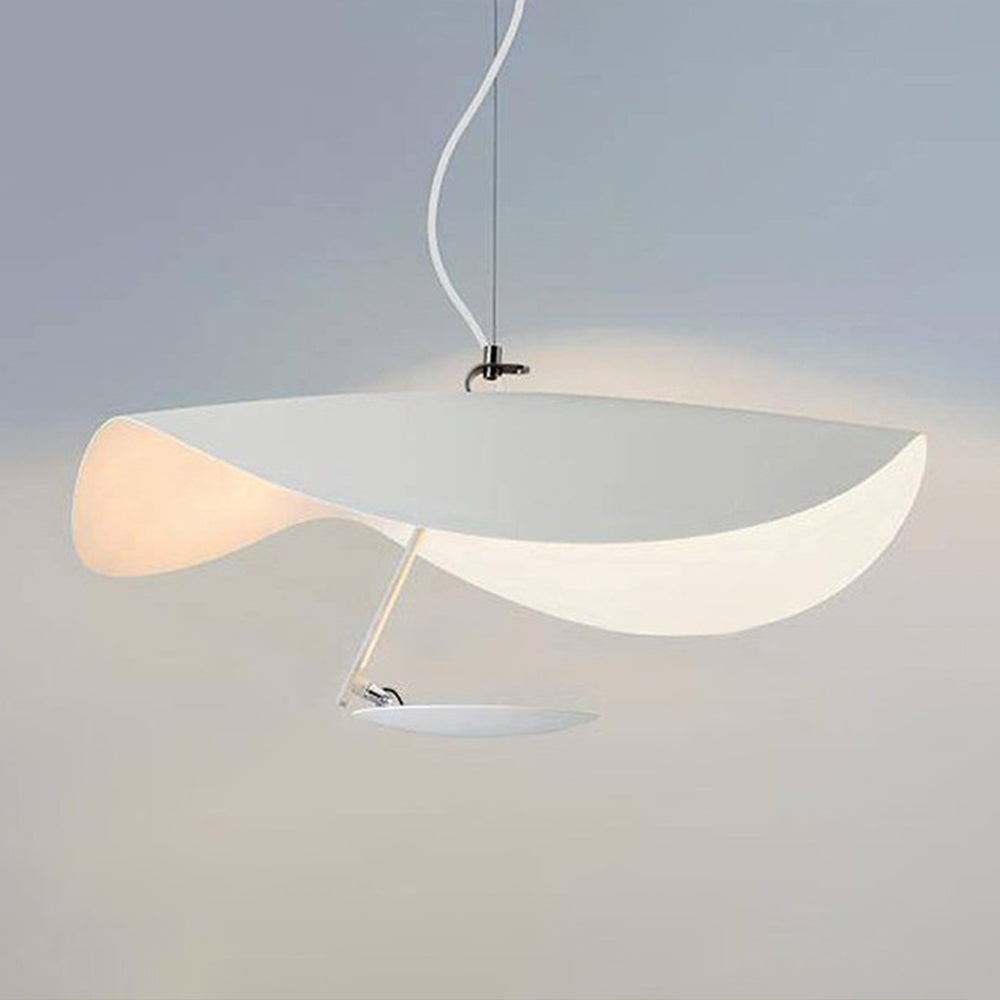 Eveline Modern Design Hanglamp 2 kleuren, Goudfolie, Dia 40/60/80CM, Woon/Eetkamer