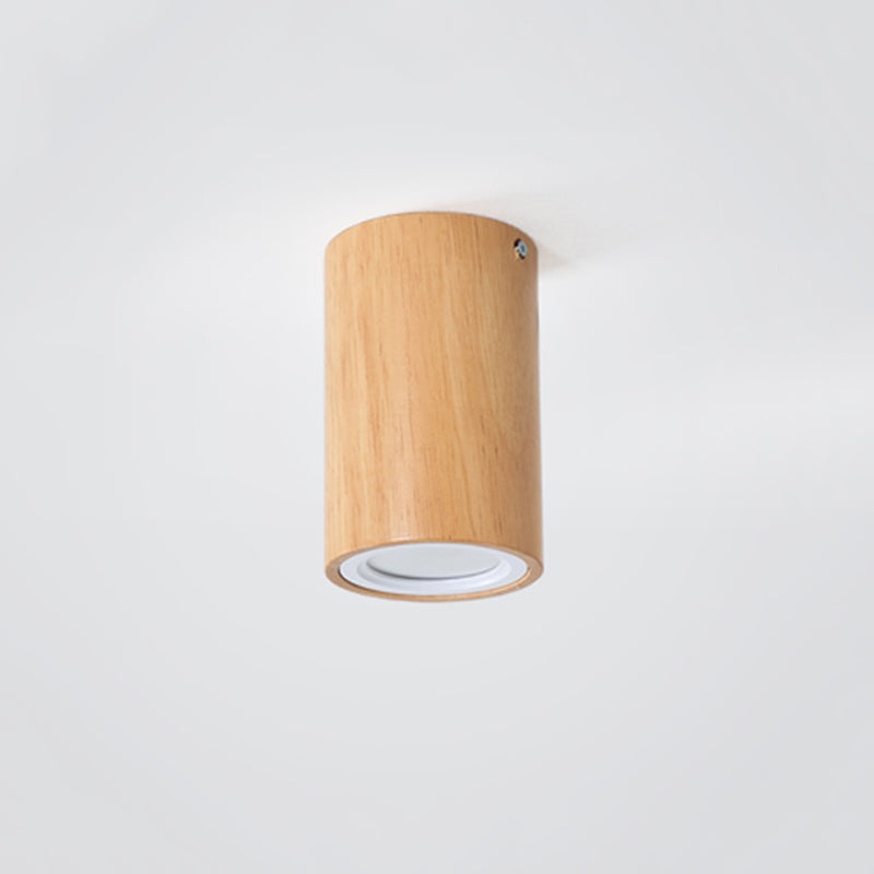 Ozawa Kleine LED Plafondlampen Hout Metaal Woonkamer Eetkamer