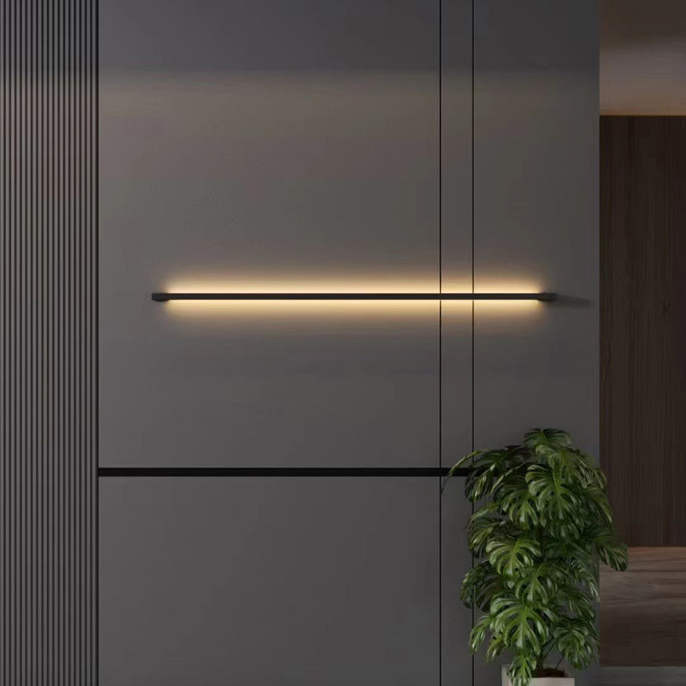 Edge Moderne Industriele LED Wandlamp Zwarte Woon/Slaapkamer Metaal&Acryl