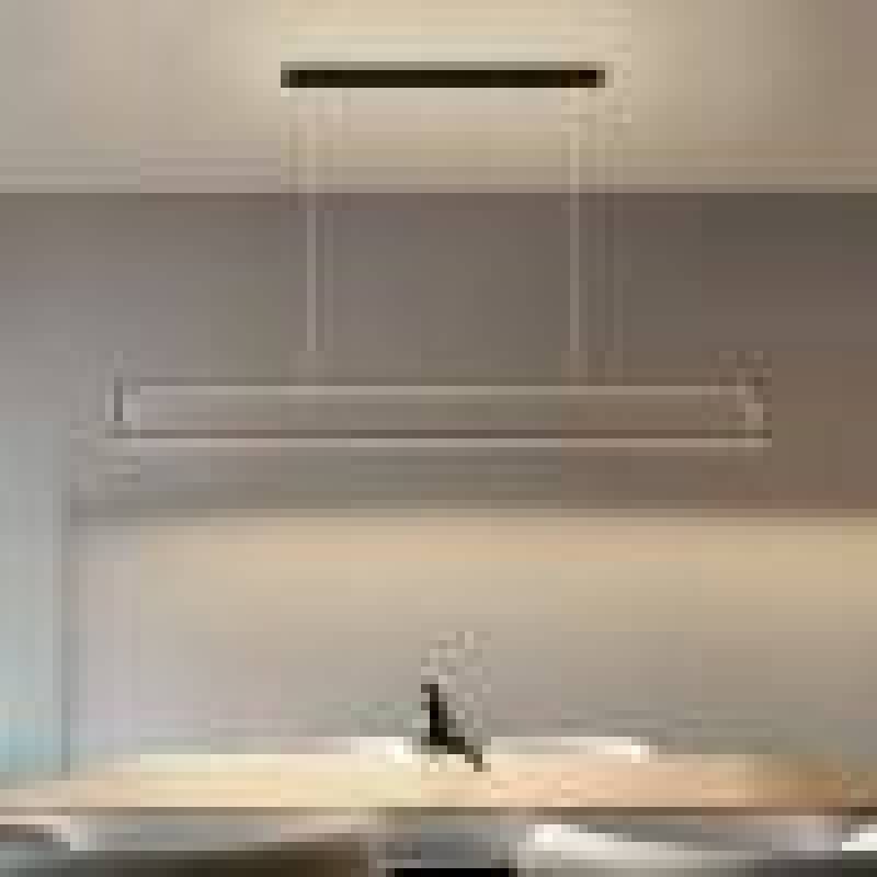 Edge Industriele Design LED Hanglamp Zwart Wit Metaal Eetkamer