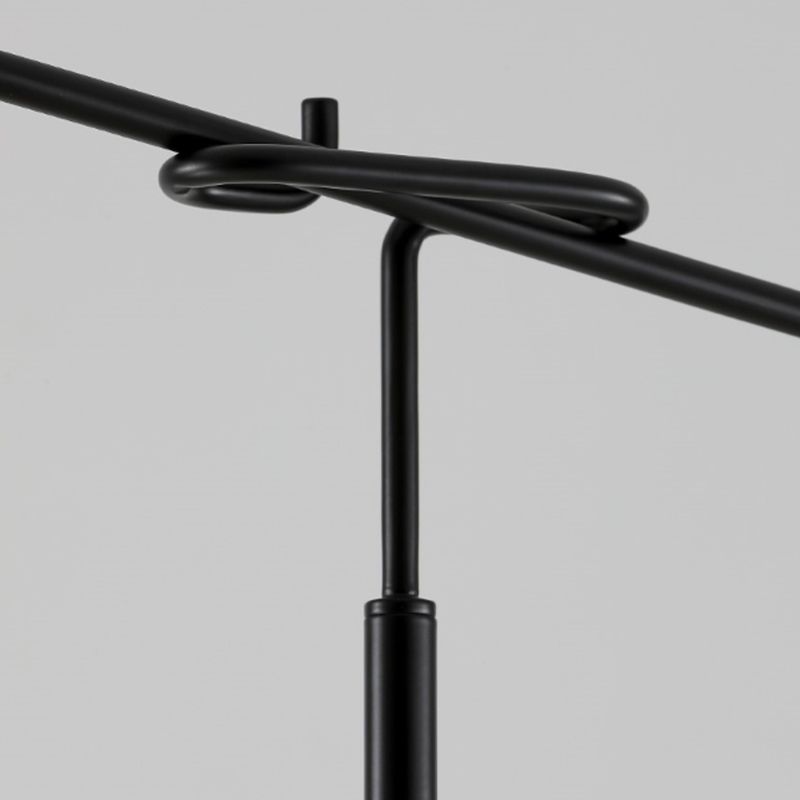 Carins Moderne Design LED Vloerlamp Zwart Metaal Woonkamer