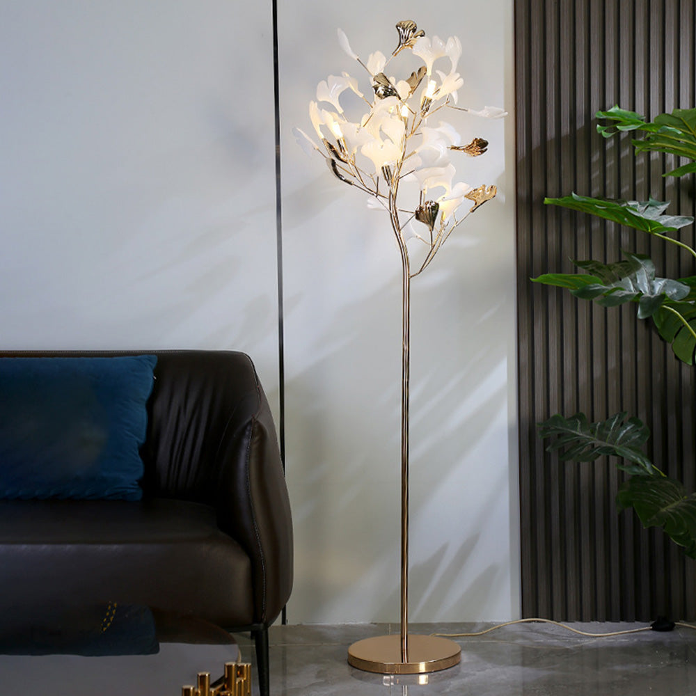 Olivia Moderne Design LED Vloerlamp Keramisch Metaal Woonkamer