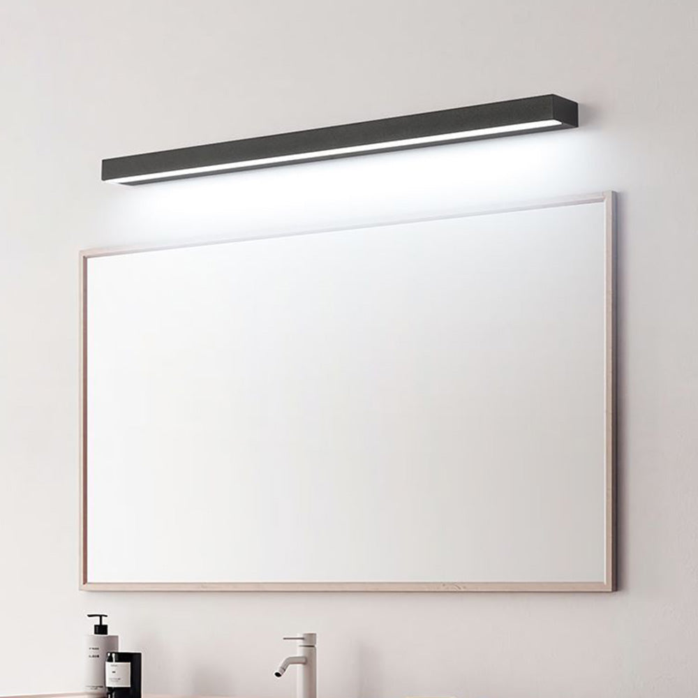Edge Moderne Rechthoekig LED Wandlamp Zwart Metaal Bad/Woon/Slaapkamer