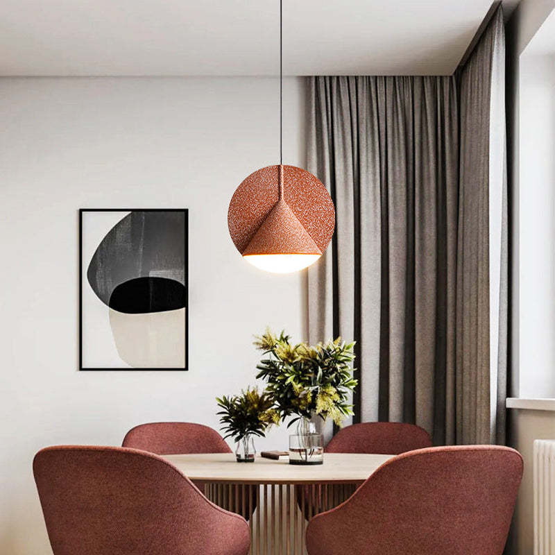 Morandi Art Design Kleurrijke Schaduw Hanglamp Led Licht