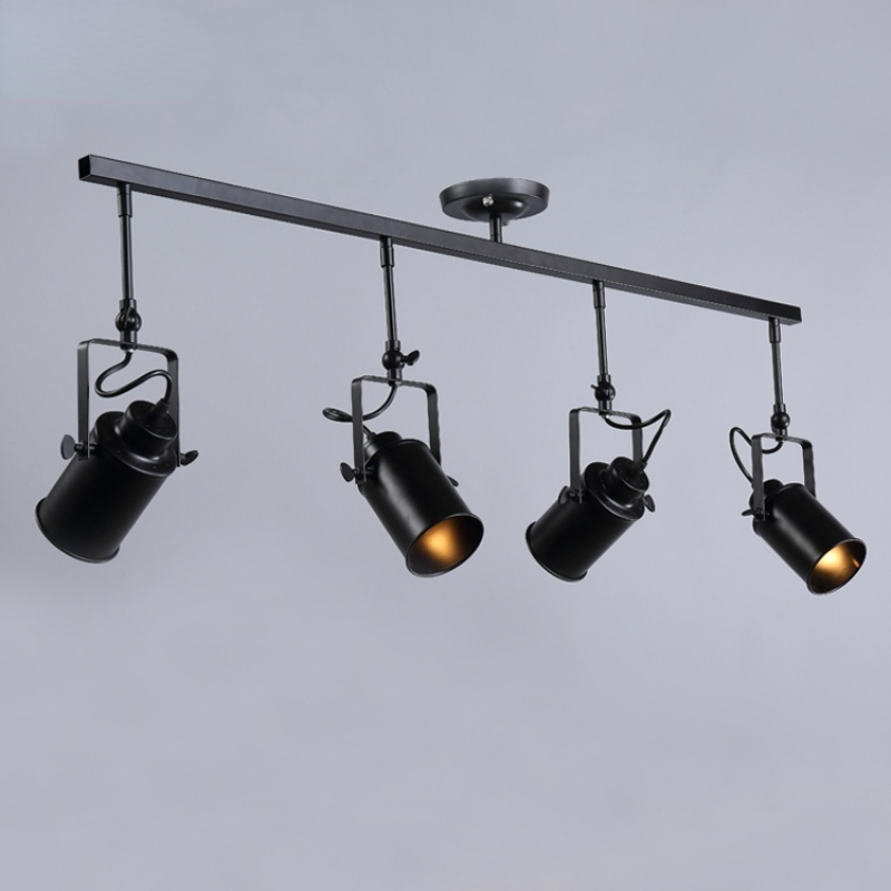 Vintage Plafondlampen s Suspended Spoorlamp E27 Lamp