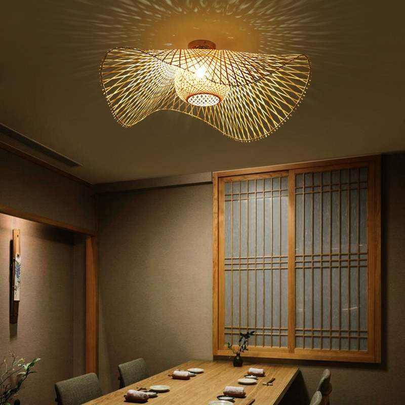 Muto Wicker Hanglamp - Japanse Stijl - Aziatische Stijl