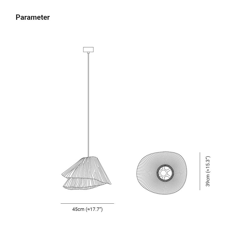 Renée Moderne Design LED Hanglamp Wit Metaal Stof Eetkamer Slaapkamer