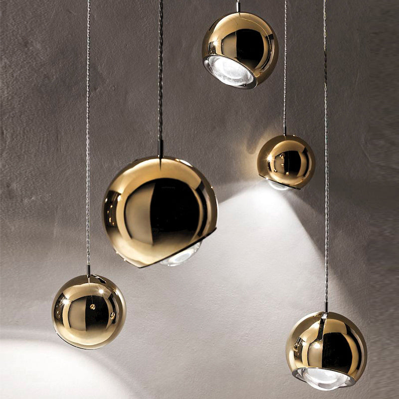 Valentina Moderne Bollen LED Hanglamp Goud/Zilver Metaal Woonkamer