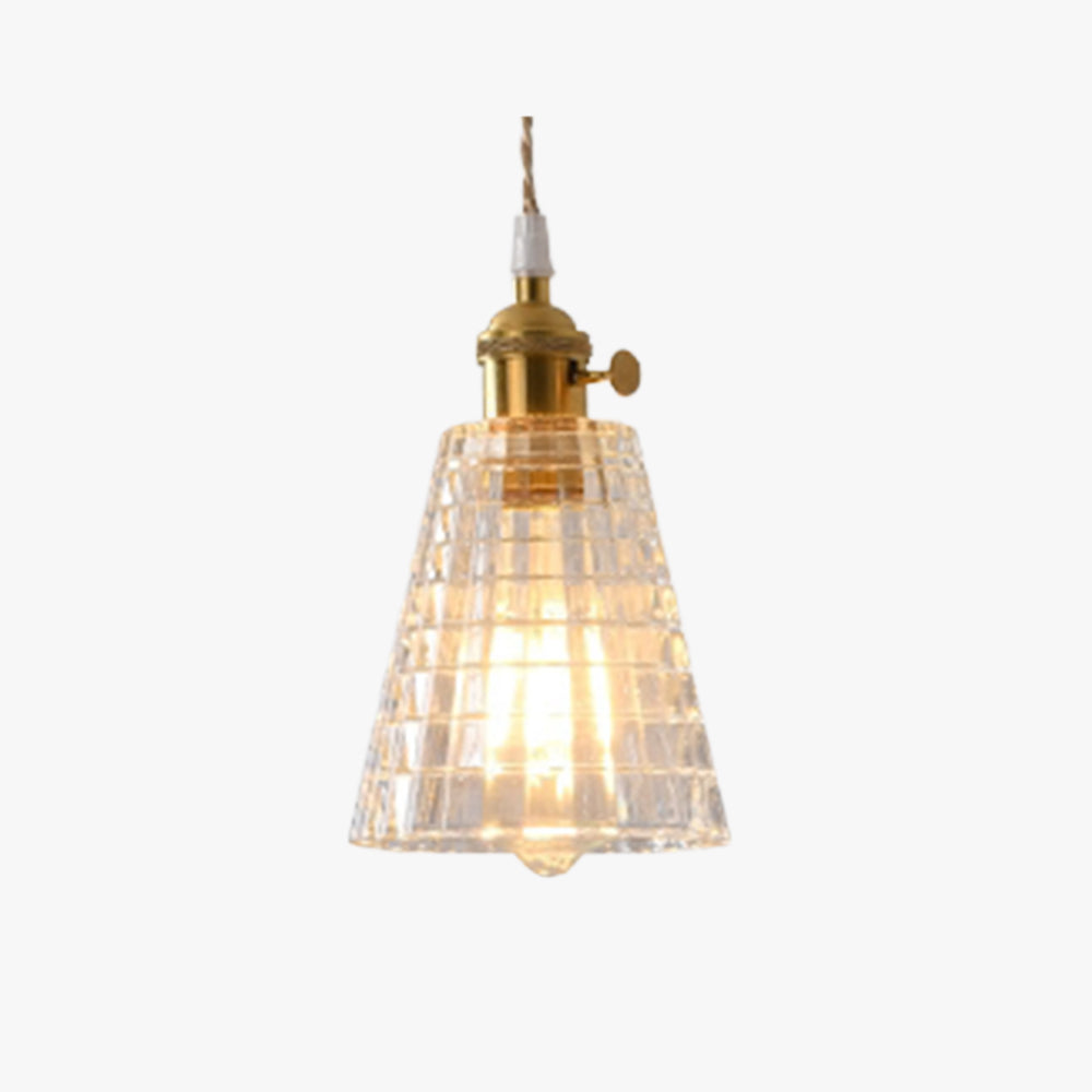 Hailie Vintage Art LED Hanglamp Metaal Glas Slaapkamer Woonkamer