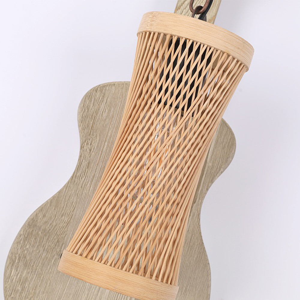 Alessio Wall Lamp American Vintage Guitar Decorative Wood/Metal