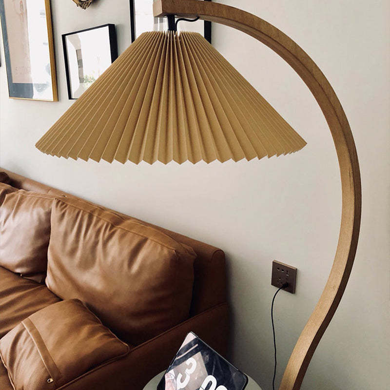 Ozawa Modern Minimalistisch Vloerlampen LED Wit Beige Koffie Slaapkamer