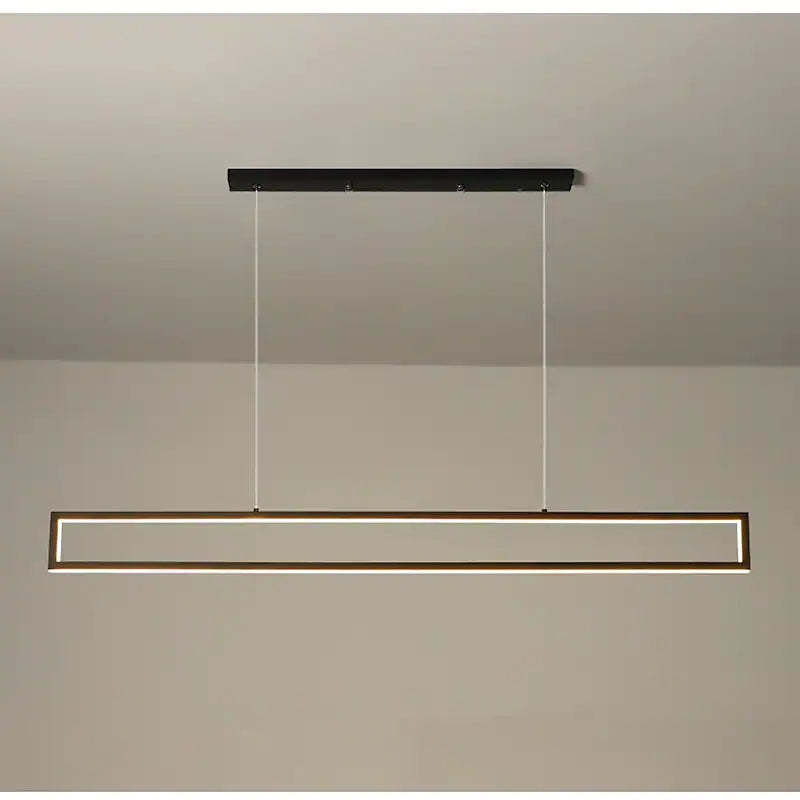 Edge Industriele Design LED Hanglamp Zwart Wit Metaal Eetkamer