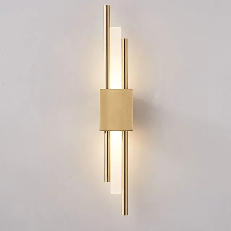 Alana Modern LED Wandlamp Wit Gouden Metaal Woonkamer Slaapkamer