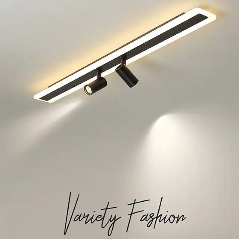 Haney Moderne LED Hanglamp Metaal/Acryl Zwart Slaapkamer/Woonkamer/Eetkamer