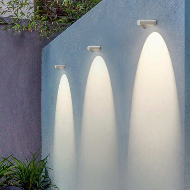 Orr Moderne Buiten Wandlampen Wit Zwart Metaal Glas Tuin Hal