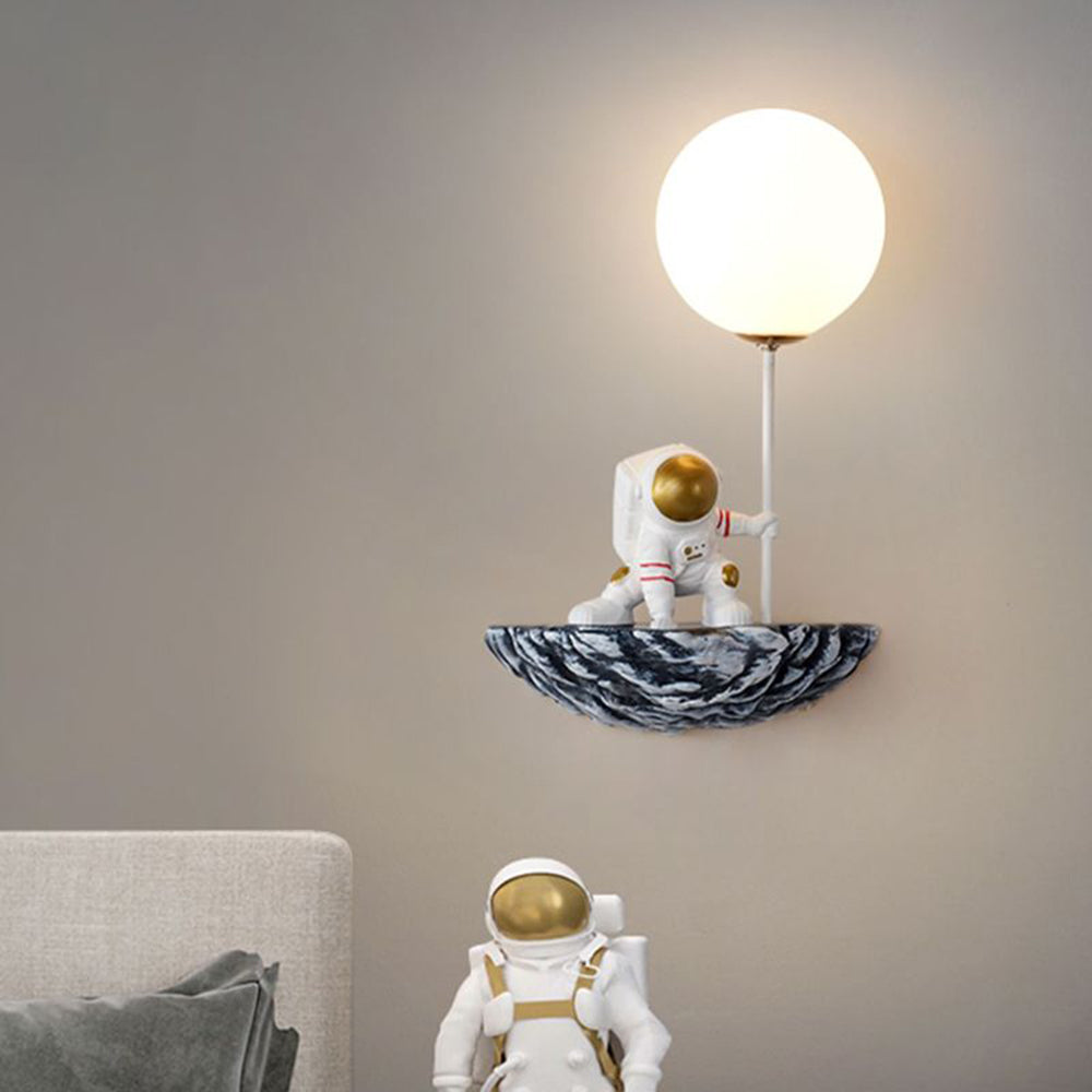 Fateh Astronaut Wandlamp, 3 Kleuren