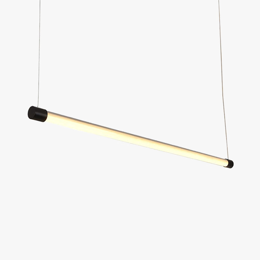 Edge Industriele LED Hanglamp Zwart/Zilver Binnen Woon/Slaapkamer Metaal