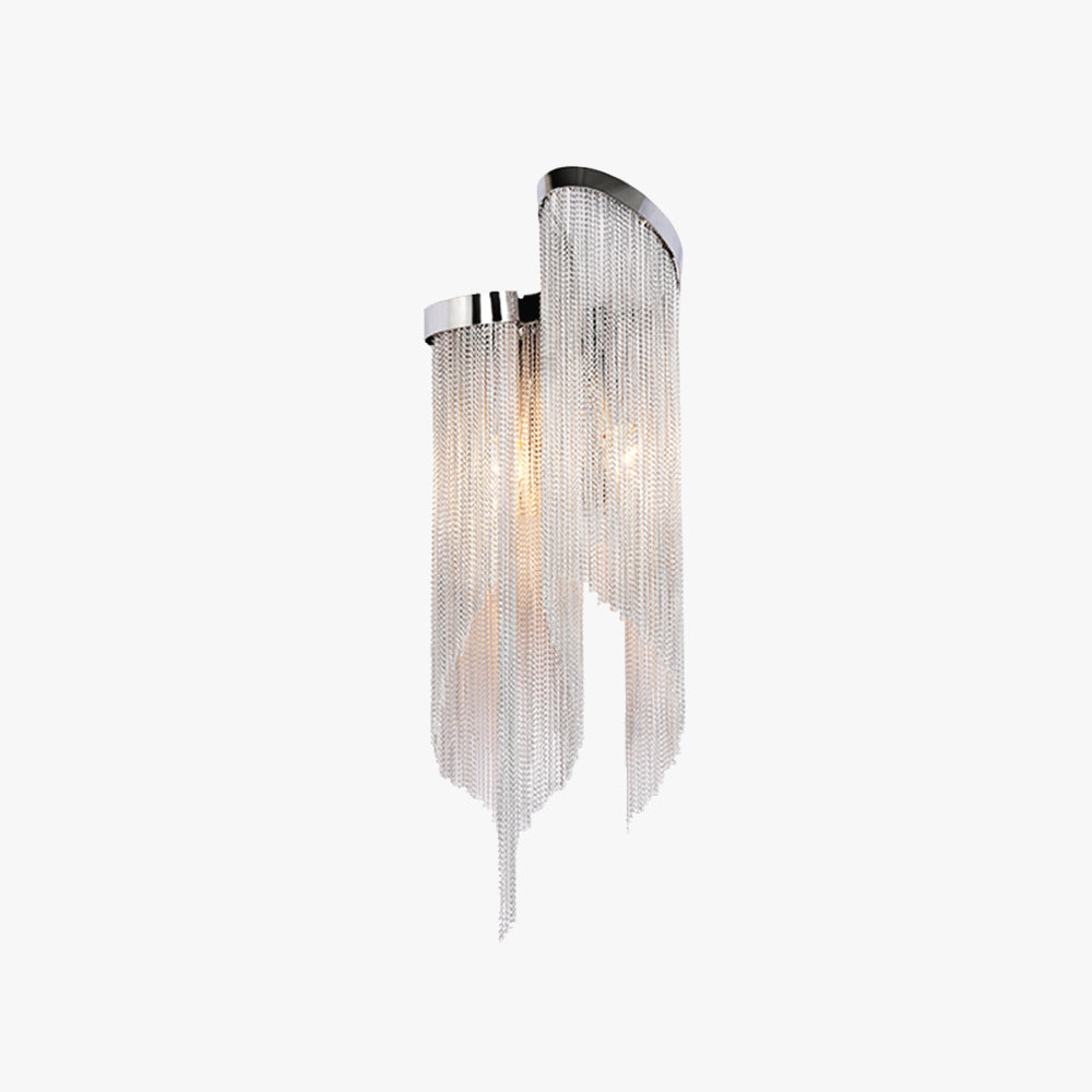 Colon Design LED Wandlamp Zilver Metaal Slaapkamer Woonkamer