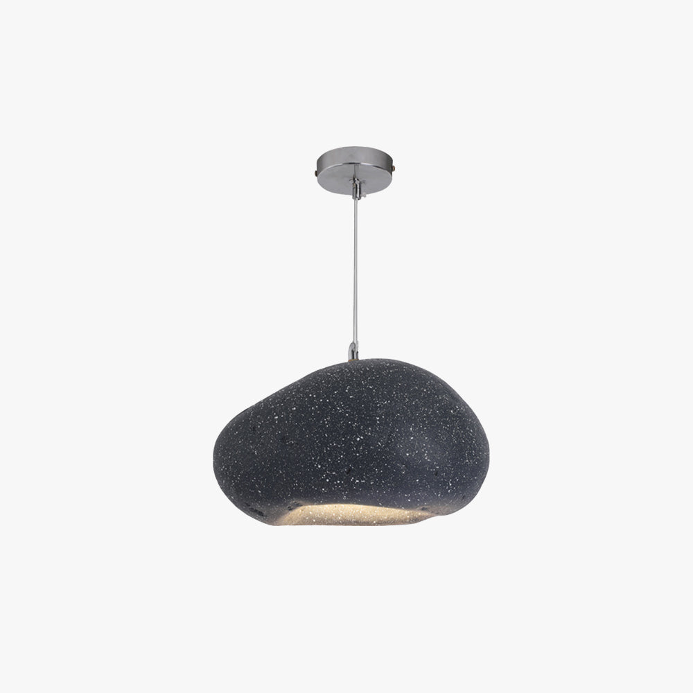 Byers Wabi Sabi Brood LED Hanglamp Grijs/Blauw Hars Woonkamer