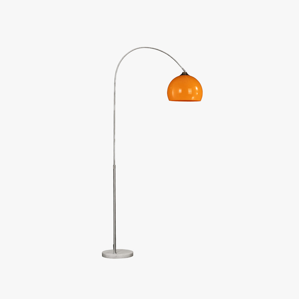 Salgado Design LED Vloerlamp Oranje Wit Metaal Eetkamer Slaapkamer