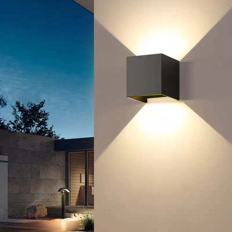 Modern Aluminium Waterbestendig LED Wandkandelaar Wandlampen Buiten Gebruik Binnenshuis