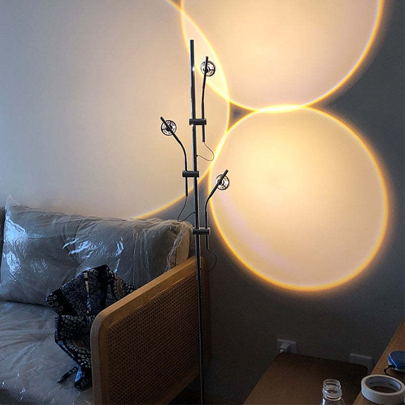 Salgado Vloerlampen Zonsondergang Projector, 70/158/180 cm