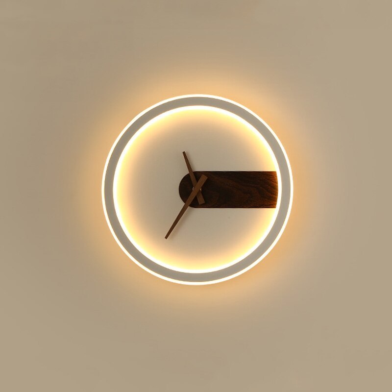 Modern Creatief Klok Design Wandlampen wandkandelaar voorSlaapkamer