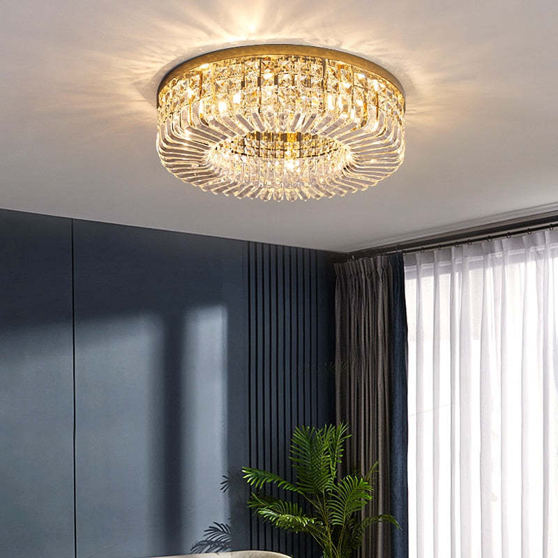 Marilyn Modern Kristal LED Kroonluchter Goud Verlichting Decoratie