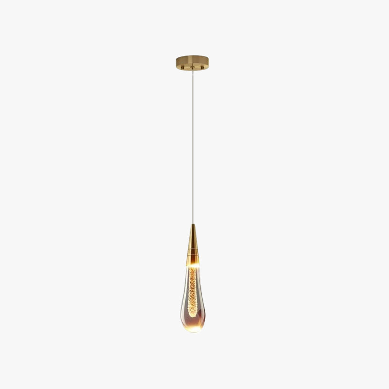 Kristy Design Melkweg LED Hanglamp Goud/Transparant Metaal/Acryl Woon/Slaapkamer