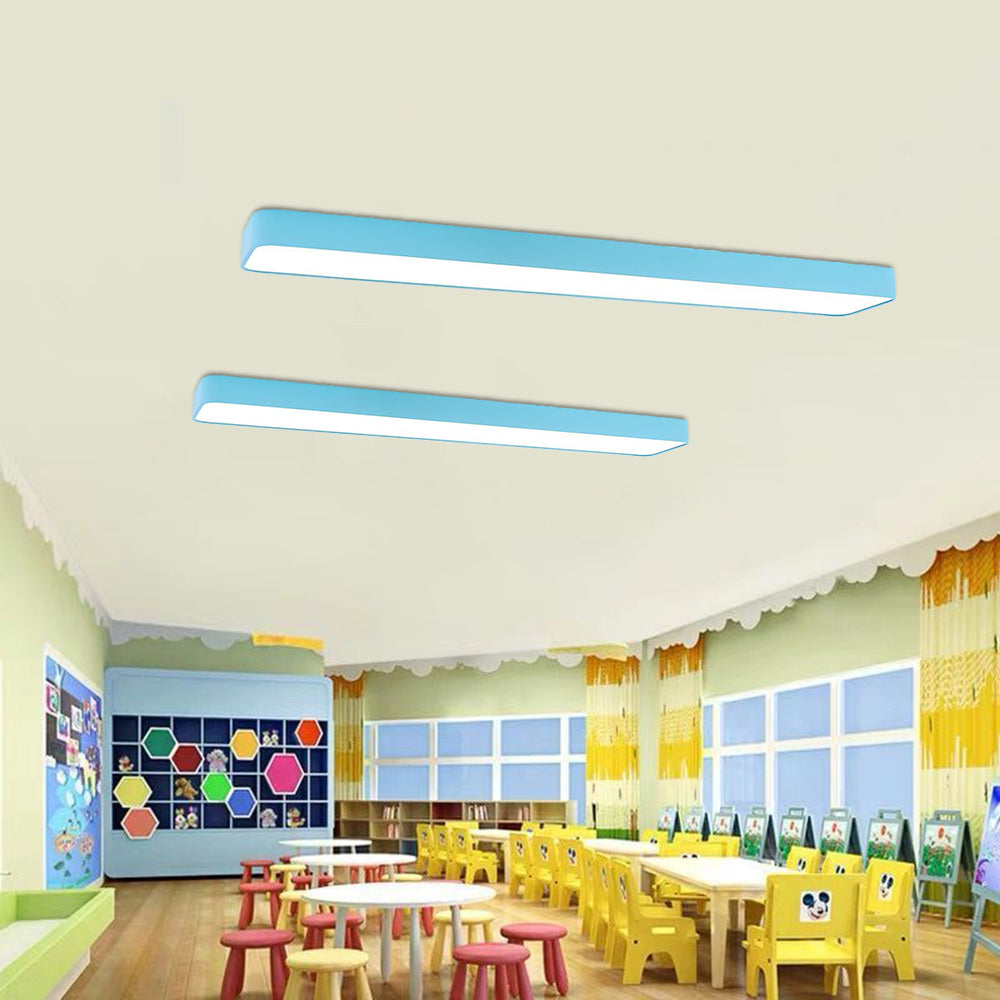 Edge Moderne Design LED Plafondlamp Wit/Roze Kinder/Slaapkamer Metaal&Acryl