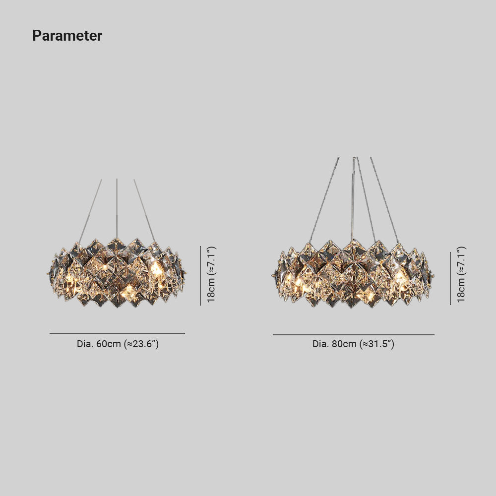 Marilyn Industrie LED Kroonluchters Metaal Slaapkamer Woonkamer