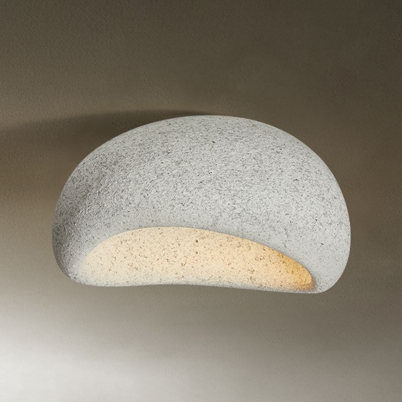 Byers Moderne LED Plafondlamp Wit/Grijs/Rood Hars Woonkamer