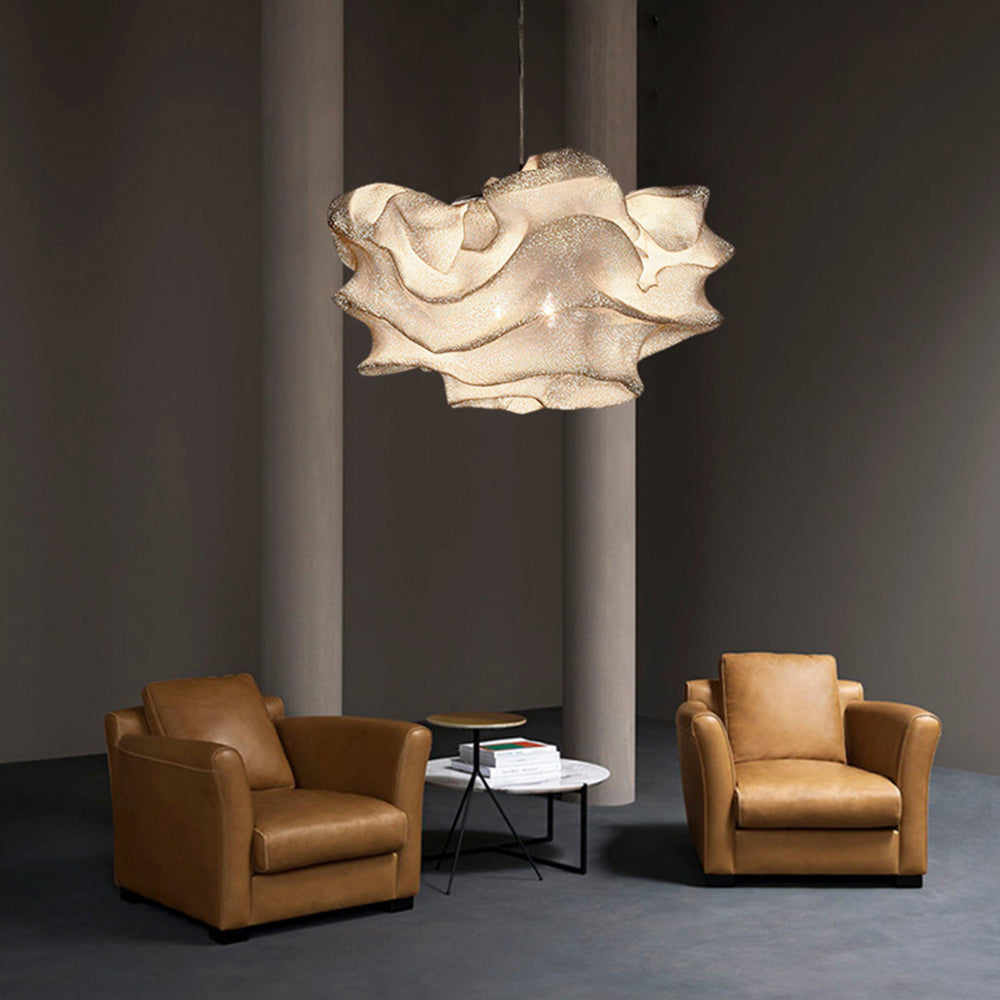 Renée Design Bloem LED Hanglamp Metaal Wit Slaap/Eet/Woonkamer