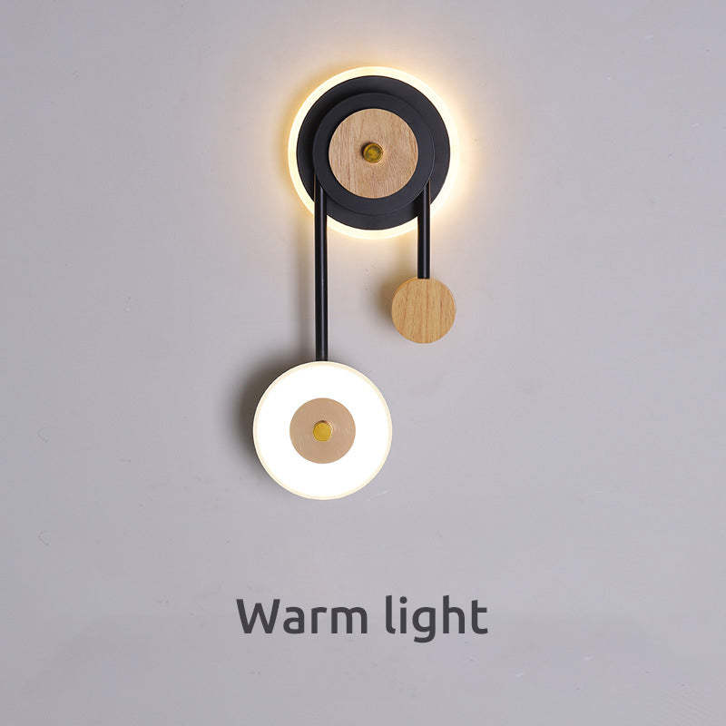 Nielsen Design LED Wandlampen Wit Zwart Metaal Hout Eetkamer Slaapkamer