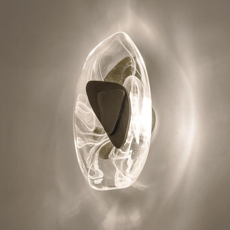 Jade Design Kleine LED Wandlampen Zwart Goud Metaal Slaapkamer