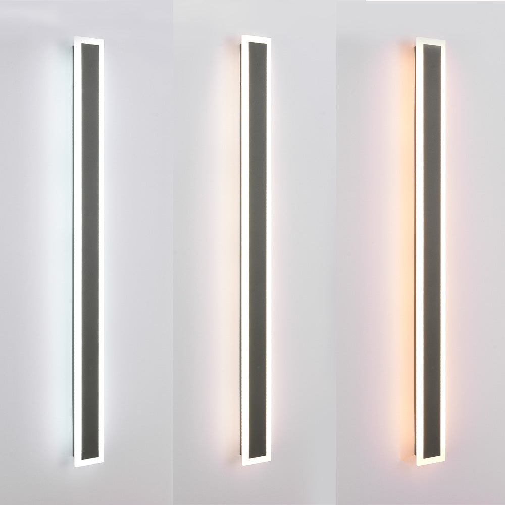Edge Moderne Minimalistische LED Buitenlamp Metaal/Acryl Tuin