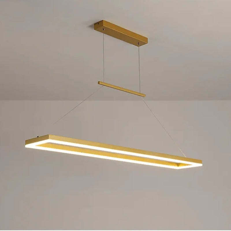 Edge Industriele LED Hanglampen Metaal Wit Gouden Woonkamer Eetkamer