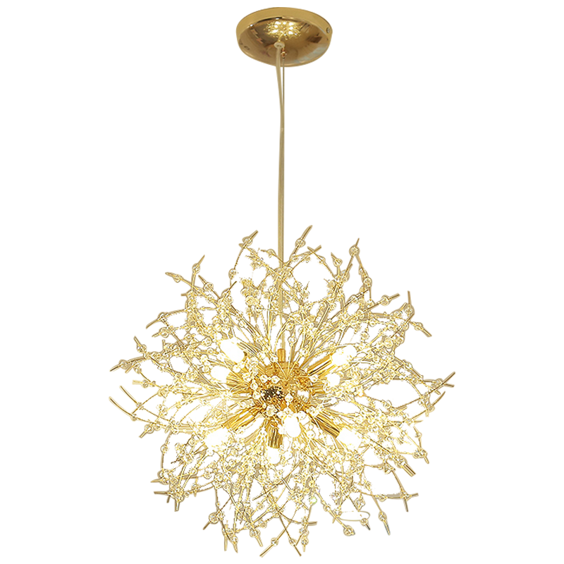 Lili Design LED Hanglampen Wit Gouden Metaal Woonkamer Eetkamer