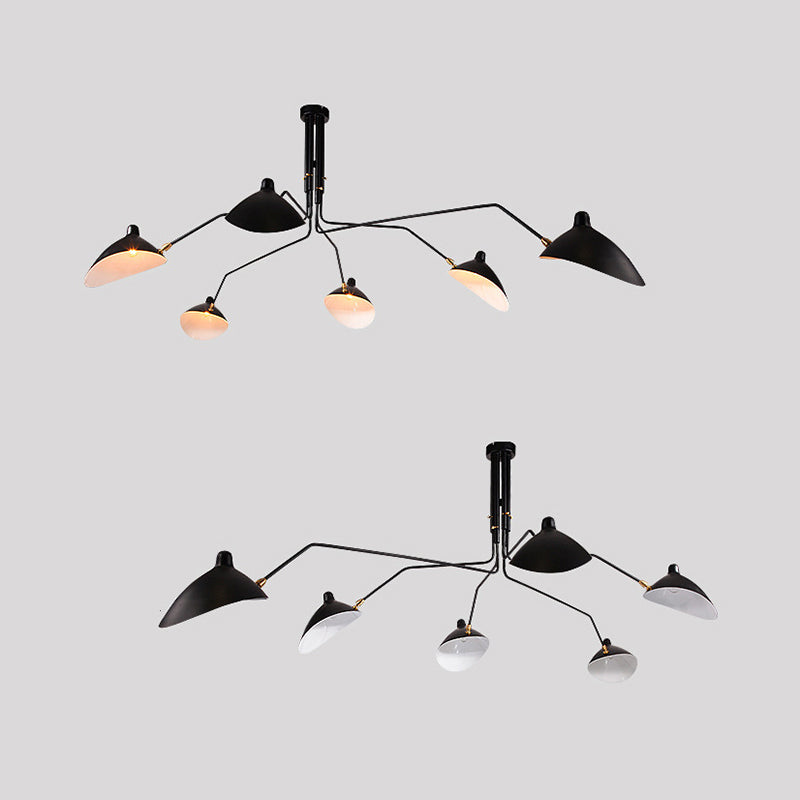 Schmitt Design LED Hanglampen Zwart Metaal Woonkamer Slaapkamer