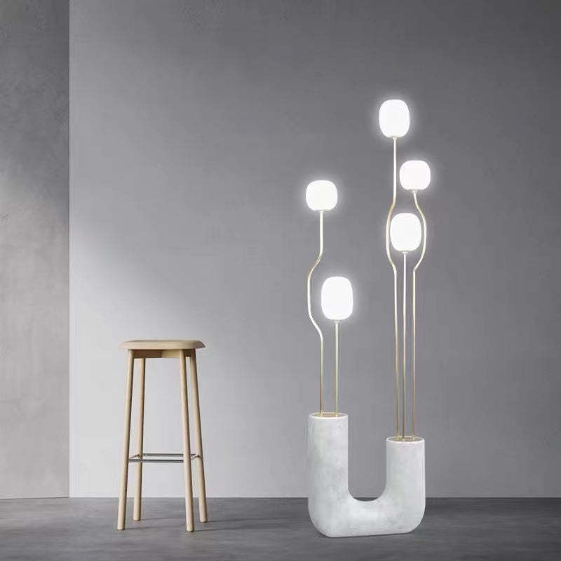 Felix Design LED Vloerlampen Zwart Metaal Glas Eetkamer Slaapkamer