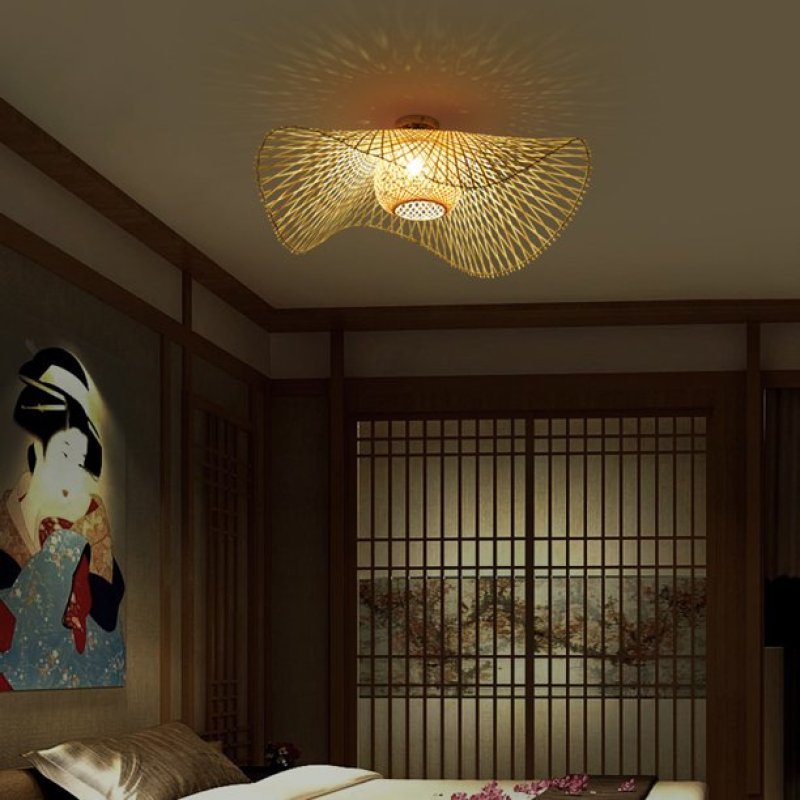 Muto Wicker Hanglamp - Japanse Stijl - Aziatische Stijl