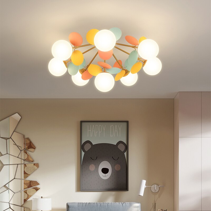 Jevon Design LED Hanglamp Acryl/Glas Woonkamer/Slaapkamer/Kinderkamer