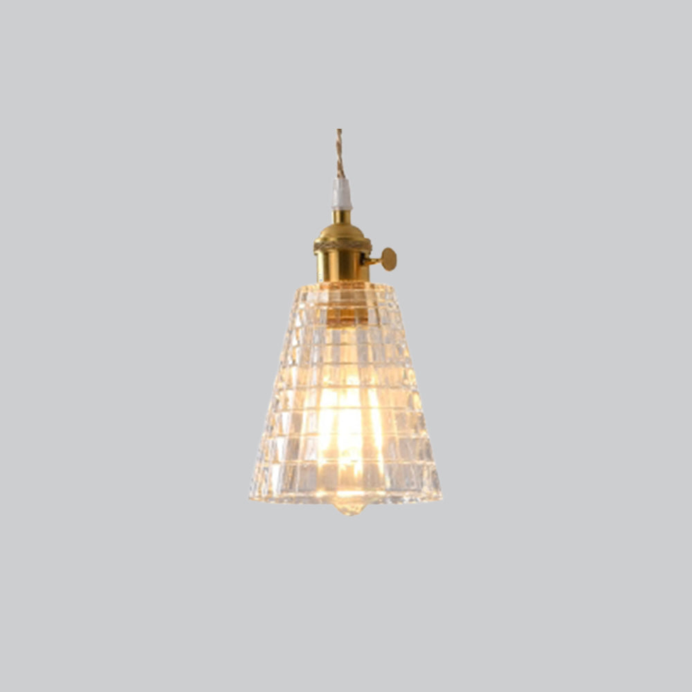 Hailie Vintage Art LED Hanglamp Metaal Glas Slaapkamer Woonkamer